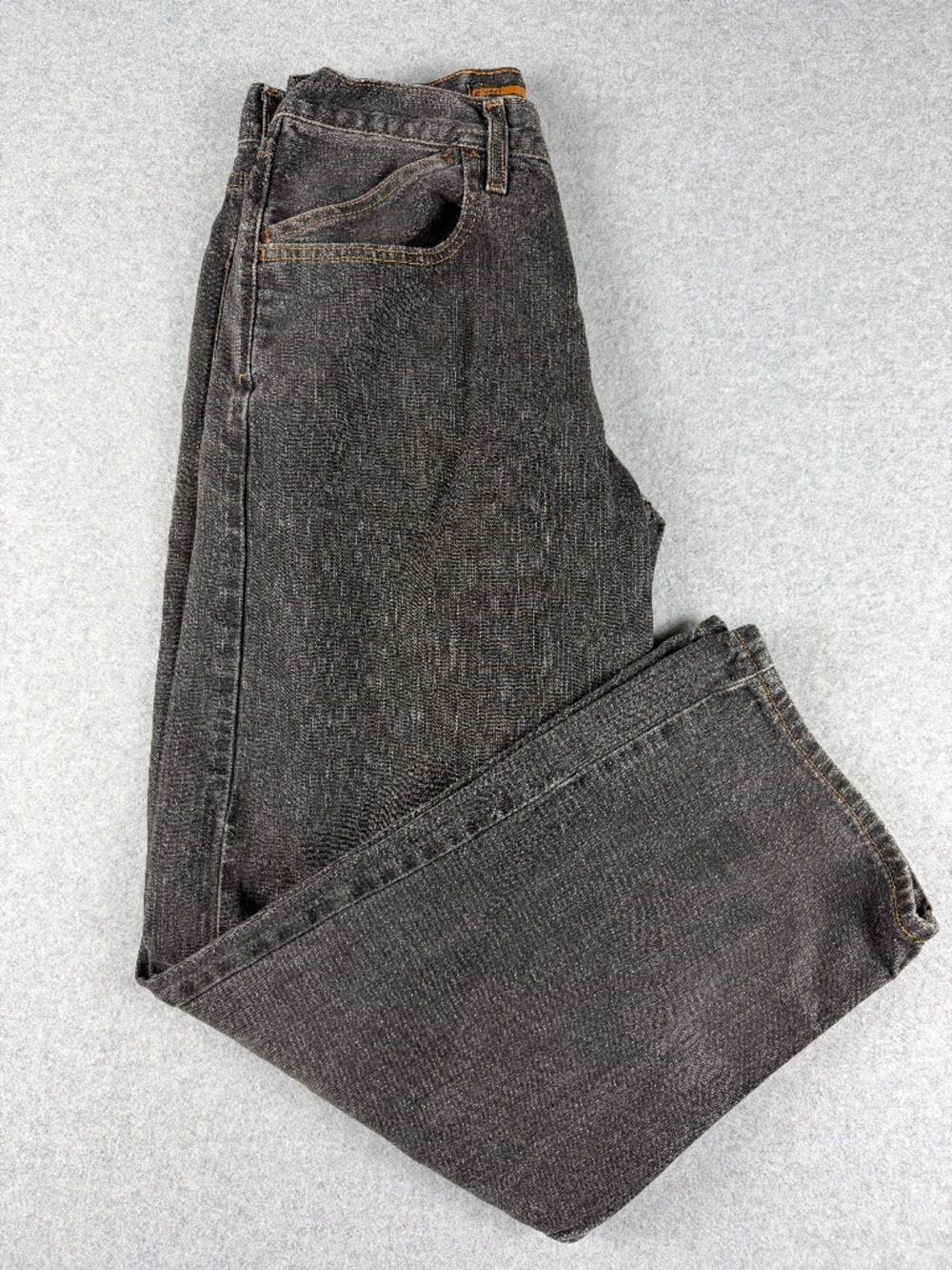 Vintage 90s Levis SilverTab Baggy Jeans 30x32 Faded Black Denim Skater Y2K